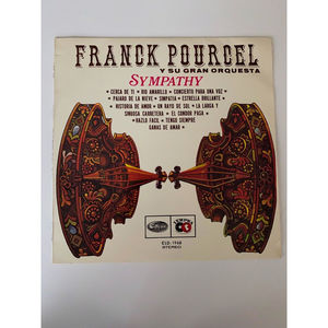 Franck Pourcel Y Su Gran Orquesta Sympathy 1970 LP Odeon ELD-1968 EX Vinyl